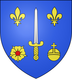 Blason ville fr Essegney (Vosges)